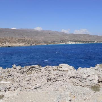 Xerokambos area, as seen from Kavalloi islets